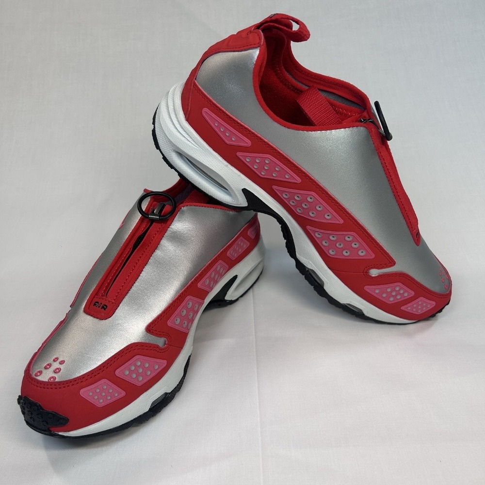 Nike Air Max Sunder SNDR Fusion Red Metallic Silver IH3988-001 Women 7.5 NWOB